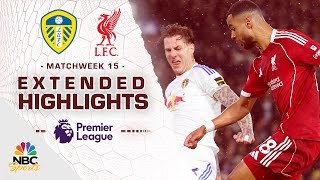 Leeds United v. Liverpool | PREMIER LEAGUE HIGHLIGHTS | 12/6/2025 | NBC Sports