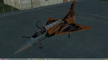 DCS Mirage-2000C First time startup and takeoff