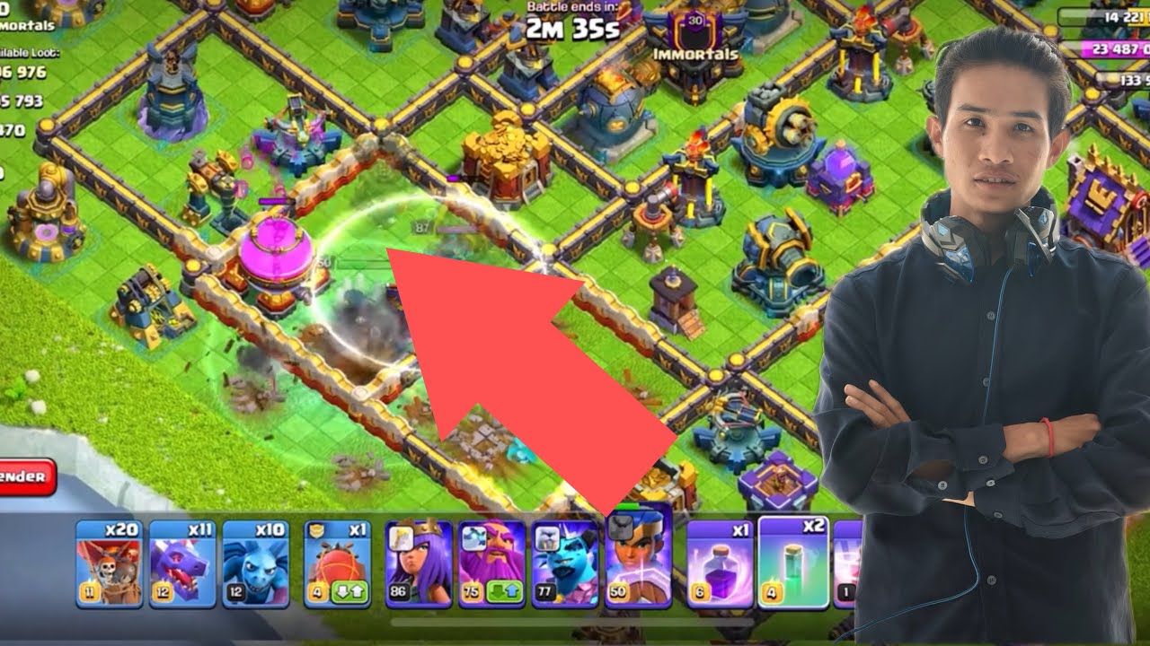 TH17 attack in Legend Leaguse RC with Electro Dragon + balloon+Minion+Dragon part51 |clash of clans