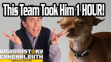 Digimon CSCE PVP - ||ℂan𝕐ou𝔾uess𝕄y𝕋eam?|| - The Most Difficult Team Yet (intermsofguessing)