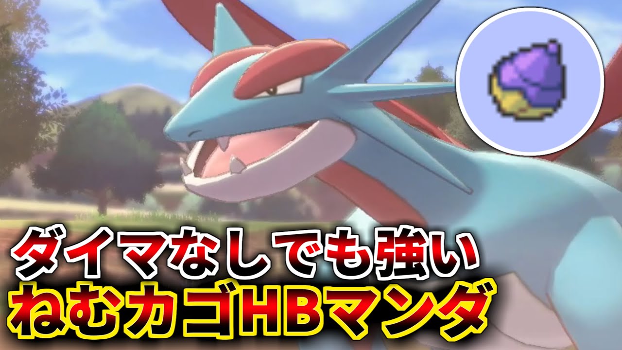 今のボーマンダは Hb物理受け が熱い ポケモン剣盾 Youtube