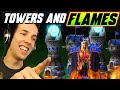 Flame and towers towers and flame  showing beauty of wc3 to everyone  wc3  grubby