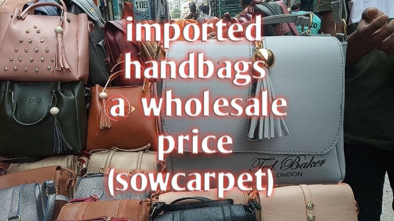 Beautiful handbags at sowcarpet/ where to get good quality of handbags