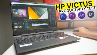 HP VICTUS 16-e0075AX  Ryzen 5 5600H 4K Video Editing Performance Test | Best Video Editing Laptop?