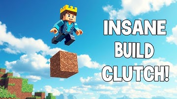 INSANE Minecraft Clutch Montage! (Water Bucket, Haybale, Ladder & Boat Clutch)