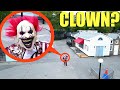 when you see this Clown inside of Abandoned Clown Ghost Town RUN AWAY FAST! (It's CRAZY)