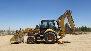 Cat Backhoe Start Up Procedures by Operator Pina