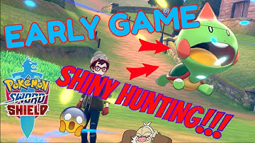 HOW TO SHINY HUNT EARLY GAME in Pokemon SWORD and SHIELD!!! - Easy New Shiny Hunting Method!!!