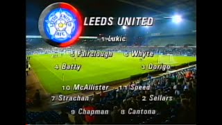 Leeds United 4 Stuttgart 1 Champions League (30Sept1992)