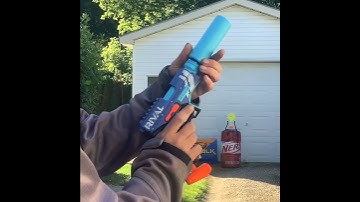 This Modified Nerf Rival Knock Out Shoots Half Darts and Mega XL!  #shorts #nerf #nerfmod #blasters