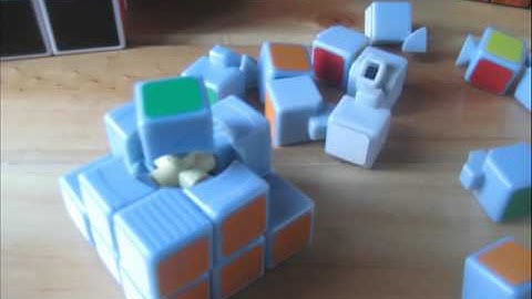 rubiks cube assemble[stop motion]