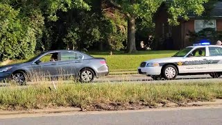 No one injured after 3-car crash involving Wake County deputy, Raleigh police say