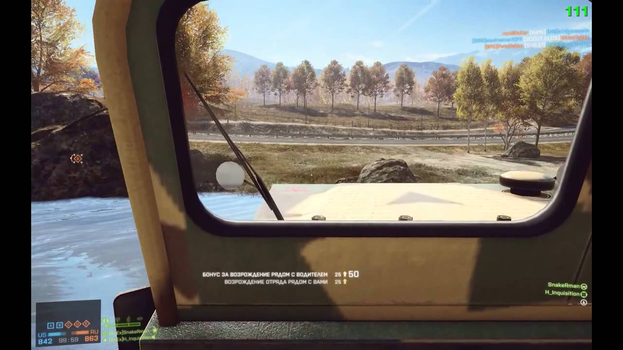 Battlefield 4. Slow Motion. Over 60 fps.