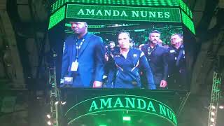 UFC 277 live walkout Amanda “the lioness” Nunes 🐐of 🐐’s Dallas Texas