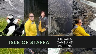 ISLE OF STAFFA: Fingals Cave and Puffins