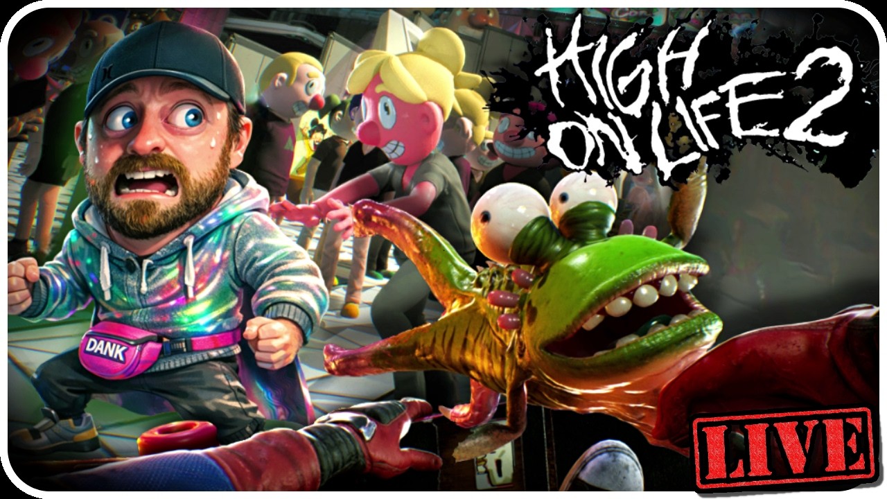 Funniest Game EVER Got Funnier 👽🔫 𝐇𝐢𝐠𝐡 𝐎𝐧 𝐋𝐢𝐟𝐞 𝟐 🔴[𝕃𝕀𝕍𝔼] Pt.1