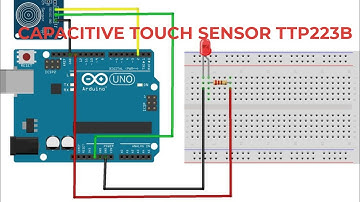 ARDUINO AND CAPACITIVE TOUCH SWITCH TTP223B