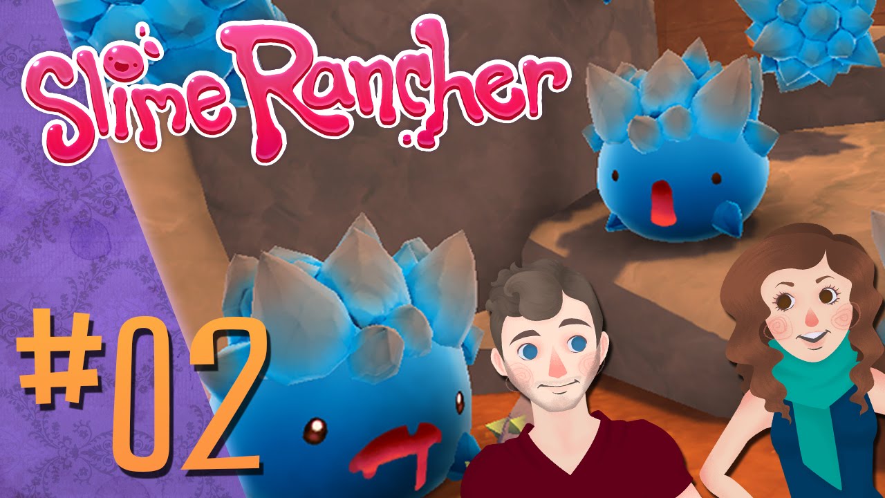 Slime Rancher | Pre-Alpha | Episode 02 | Rock Slime | Couplecade - YouTube