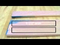 Blanket Chest Project Tutorial - Step 1a - Front/Back Full Stiles Blanket Chest Project Tutorial - Step 1a - Front/Back Full Stiles