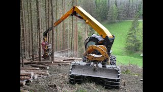 🌲4K| Highlander HL20-2 • CabView • Steilhang • Slope • HarvesterAction • Winchwork • Konrad🌲