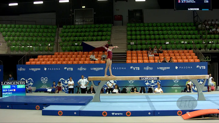 RAPOSO Clara (CAN) - 2019 Artistic Junior Worlds, ...