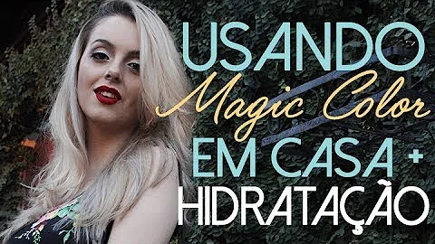 Como usar Magic Color efeito platinado?