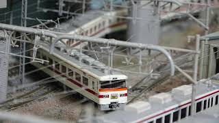 東武特急 350型 「きりふり」 鉄道模型(N scale model) ジオラマ( My layout)