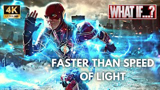 The Flash Running More Than Speed Of Light Scene 4K Full Hd.