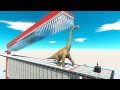 Escape from Deadly Falling Spikes - Animal Revolt Battle Simulator