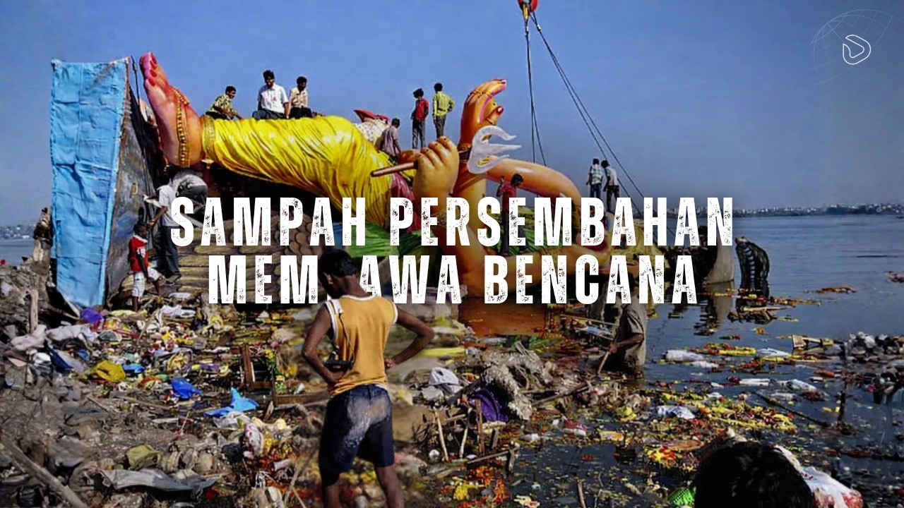Jutaan Ton Sampah Persembahan Menghancurkan India