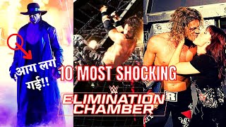 Top 10 Best WWE Elimination Chamber Moments Ever 🔥