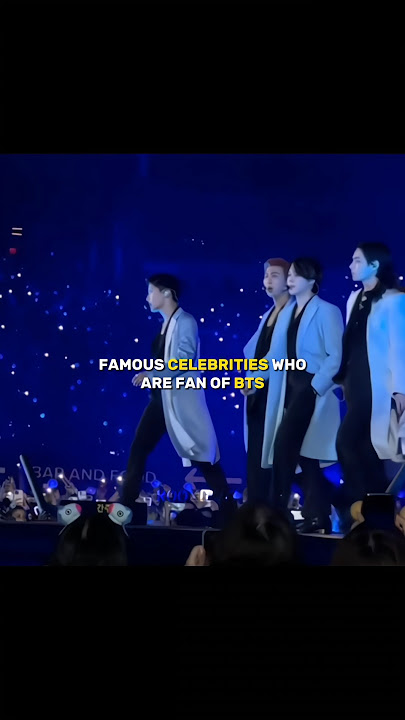 Famous celebrities who are fan of bts.!! #bts #shorts #viral #fyp