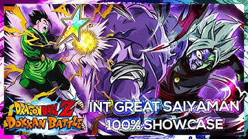 HERO OF JUSTICE! Max SA/ 100% Orb System INT Great Saiyaman Showcase | DBZ Dokkan Battle