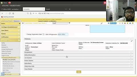 Case Proceeding and Case Modification in CIS
