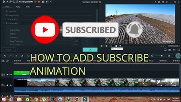 SUBSCRIBE AND BELL ANIMATION TUTORIAL IN FILMORA 9