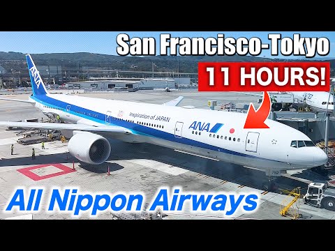 🇺🇸🇯🇵11-Hours in the ANA's Underrated Comfortable Seat (San Francisco→Tokyo) | ANA Premium Economy