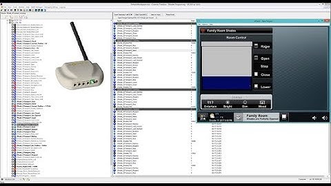 AP Crestron Somfy Universal RTS Interface (URTSI II) Programming