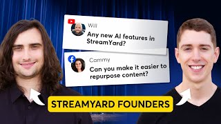 Ask StreamYard  New AI Feature For Repurposing Content (#272)