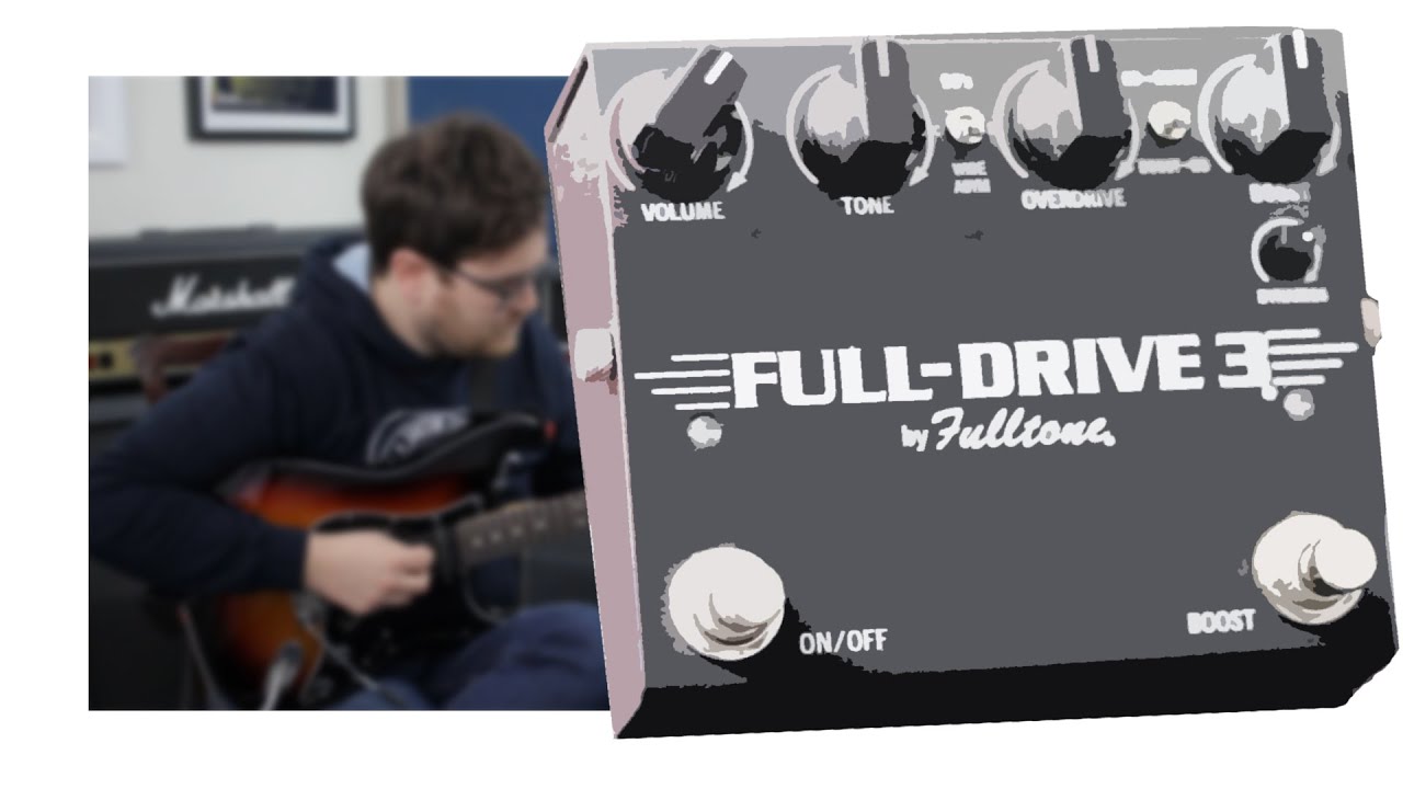 Fulltone FULL-DRIVE 3 - with JT Guitar