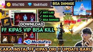 BISA MAIN &amp; KILL ✅ CARA DOWNLOAD FF KIPAS VIP ORI 2026 TANPA OBB ❗️ FF BETA 2026 LINK MEDIAFIRE 🔥