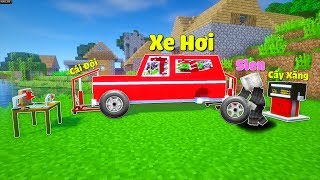 CÁCH LẮP RÁP 1 CHIẾC XE HƠI HOÀN CHỈNH ĐẦY ĐỦ TIỆN NGHI TRONG MINECRAFT | Thử Thách SlenderMan