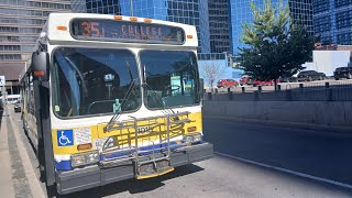 HSRs 2010 new flyer D40LFs 1015 and  1008 on Route 35J and The Employee Shuttle 