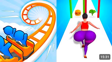 TWERK RACE 3D VS Rage Control Hulk  WALKTHROUGH ALL NEW NEW MAX UPDATE GAMEPLAY VIDEO TIKTOK QX1058