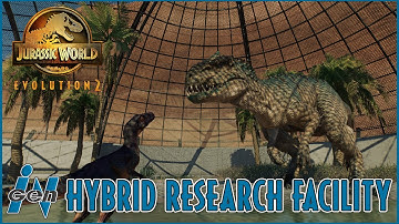 InGen Hybrid Research Facility | Jurassic World Evolution 2 | Speedbuild
