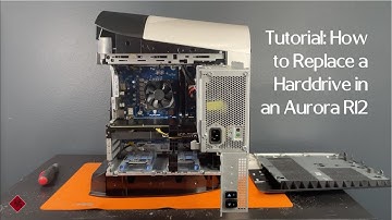 Tutorial: How to Replace a Harddrive in an Aurora R12