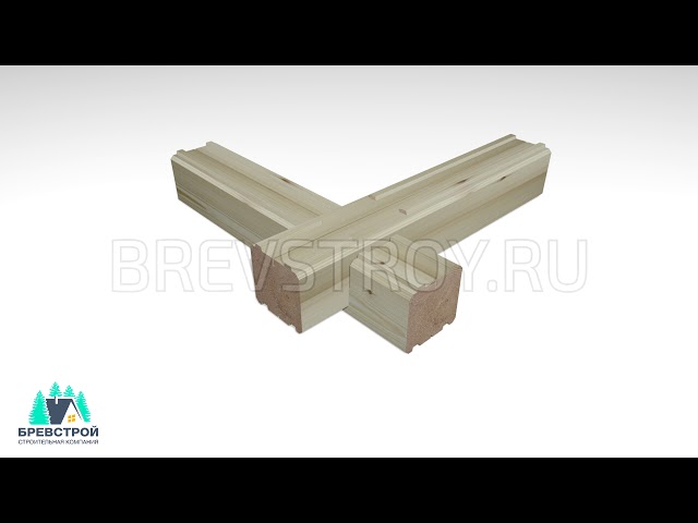 Соединение бруса в чашу