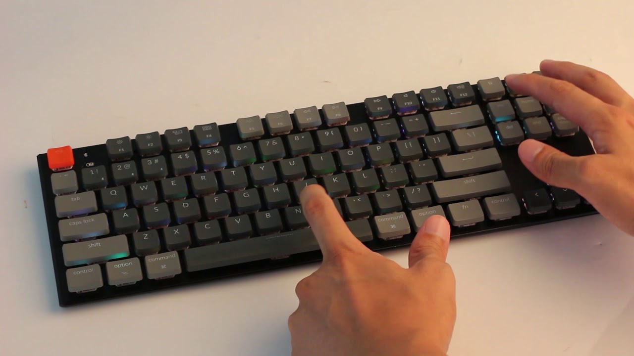 Keychron K1-91-RGB-Brown-JP キークロン K1 日本語