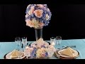 DIY : Tutorial  Sparkle and Shine Pedestal Centerpiece