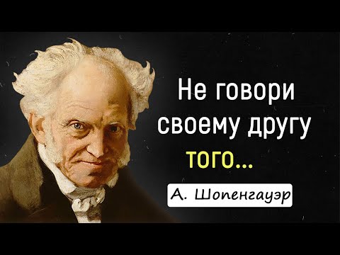Цитаты Шопенгауэра, к которым Стоит Прислушаться. | Цитаты, афоризмы, мудрые мысли.