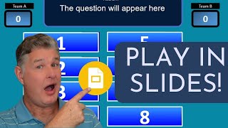 Create a Family Feud Game in Google Slides!